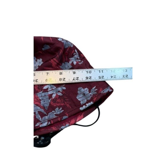 Indiana University IU Floral Bucket Hat Cap Flex Band Strap Buckle Hoosiers - Picture 6 of 7